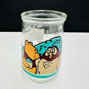 Welch’s Winnie the Pooh's Grand Adventure Jelly Glass Jar #1 of 6 Disney Vintage